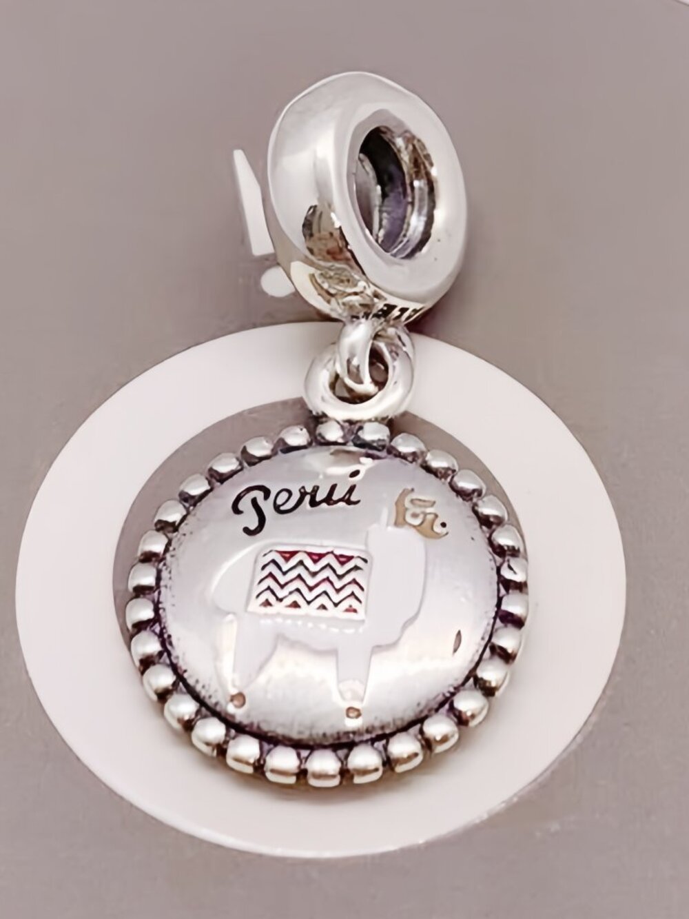 Pandora Peru Travel Destination Dangle Charm Dangle Pendant
